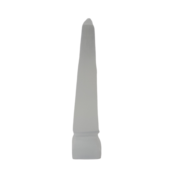 Obelisco in selenite h.15 cm