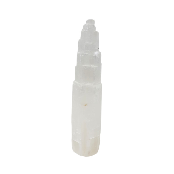 Torre in selenite h.20,5 cm