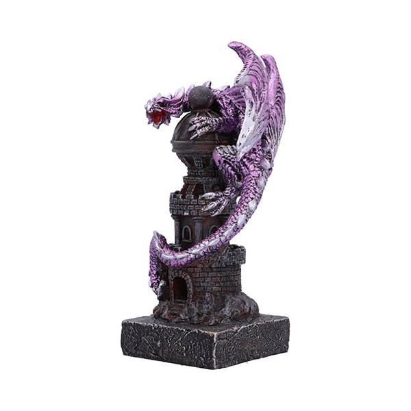 Drago Guardiano della Torre Viola 18 cm