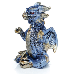 Drago degli Elementi Yoga Blu