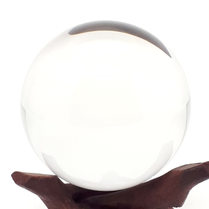 Sfera di cristallo 8 cm (escluso supporto)