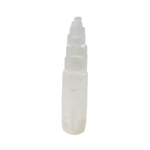 Torre in selenite h.20,5 cm